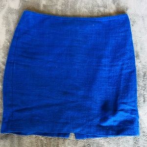 Banana republic blue skirt